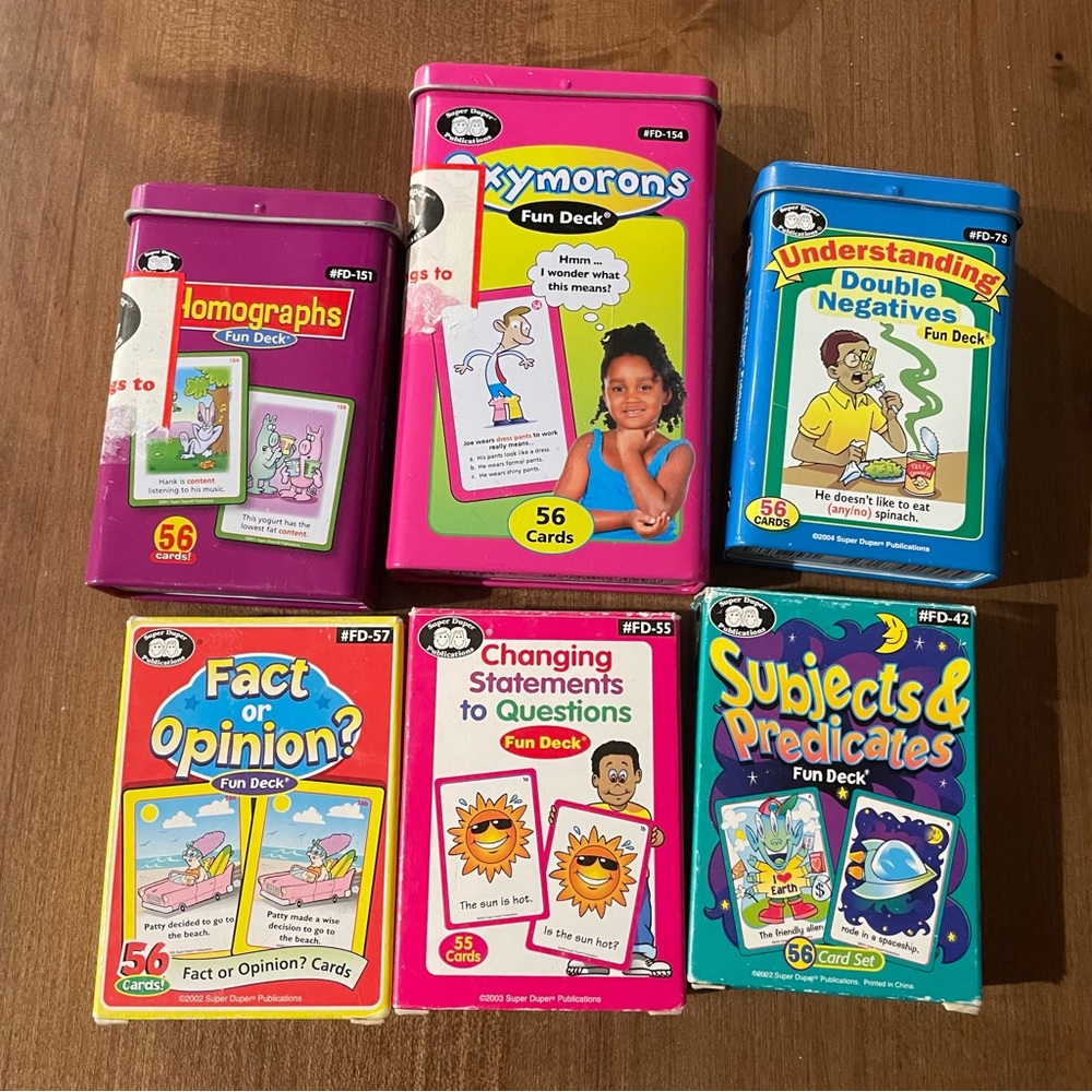 Super Duper Deck Card Set